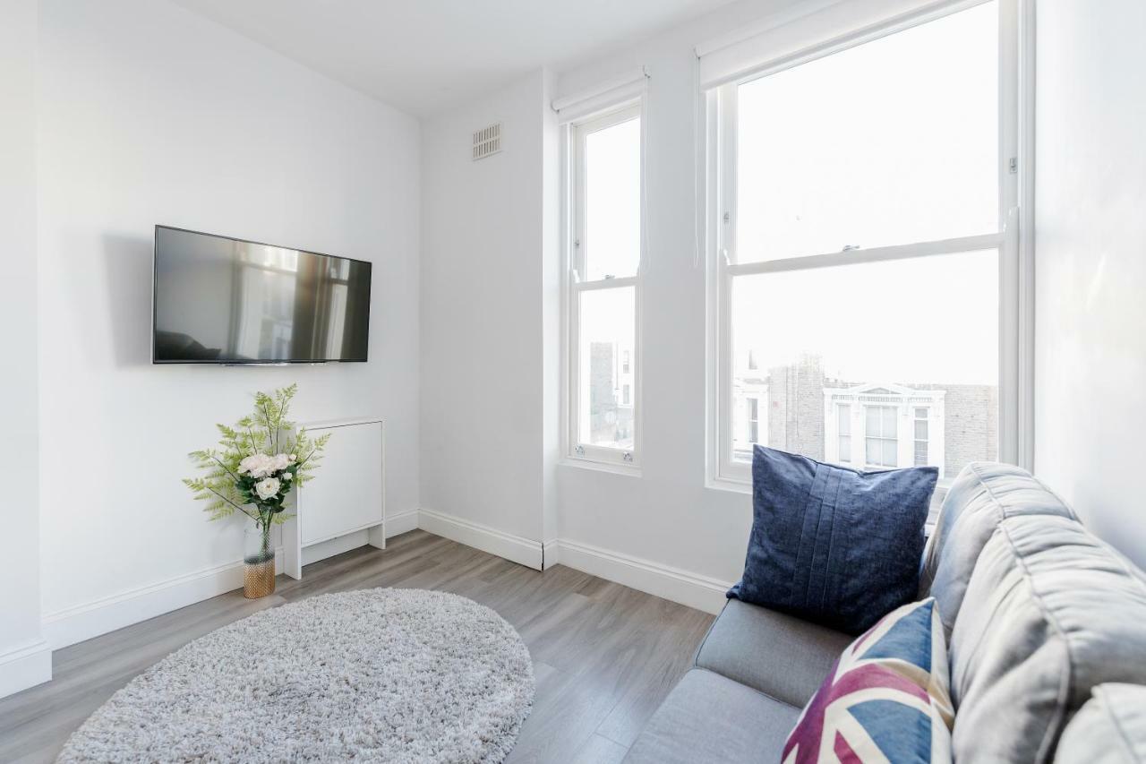 Bright & Modern 2-Bed Notting Hill Apartment ลอนดอน ภายนอก รูปภาพ